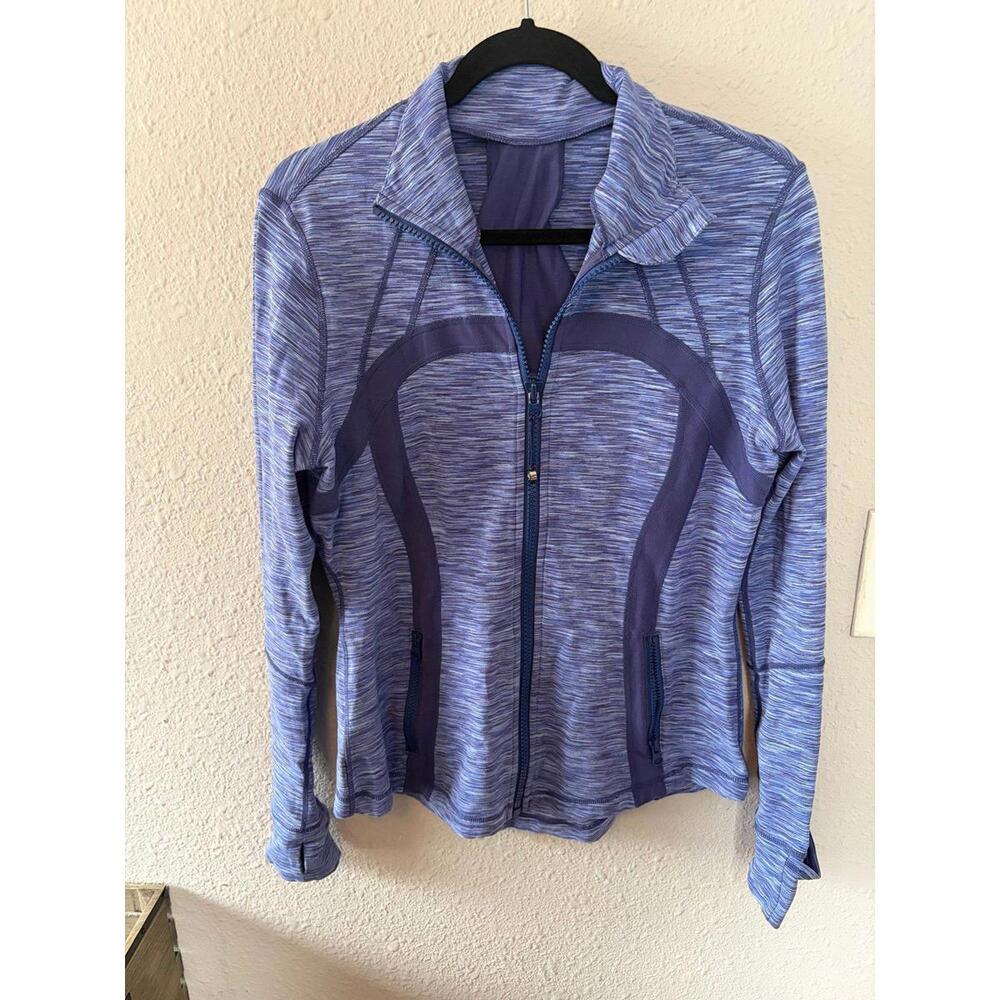 Lululemon full zip define jacket purple/blue size… - image 1